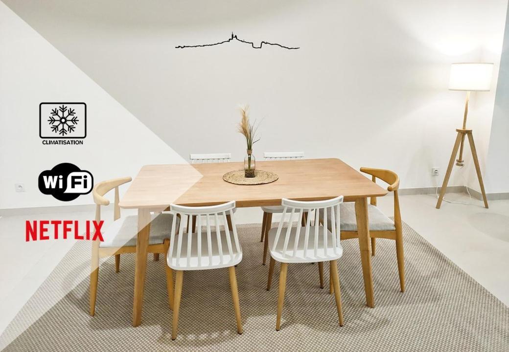 Spacieux T3 Climatisé - Saint Charles&vieux Port Appartement